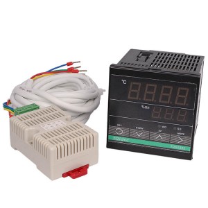 TDK-0302 디지털 전자 온도 및 습도 컨트롤러를 표시