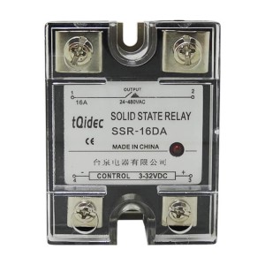 High Quality Solid State Relay -
 SSR-16DA Single Phase AC Solid State Relay – Taiquan Electric